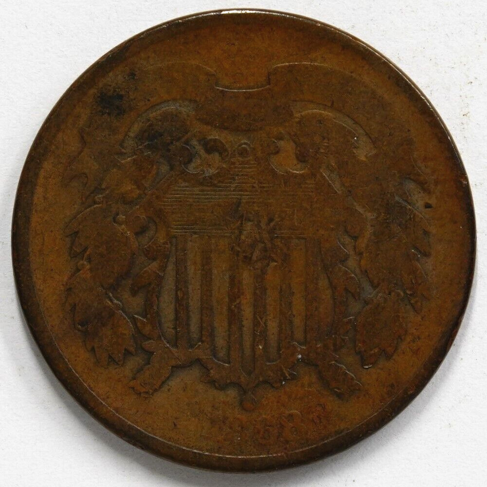 1868 2 Cent Piece
