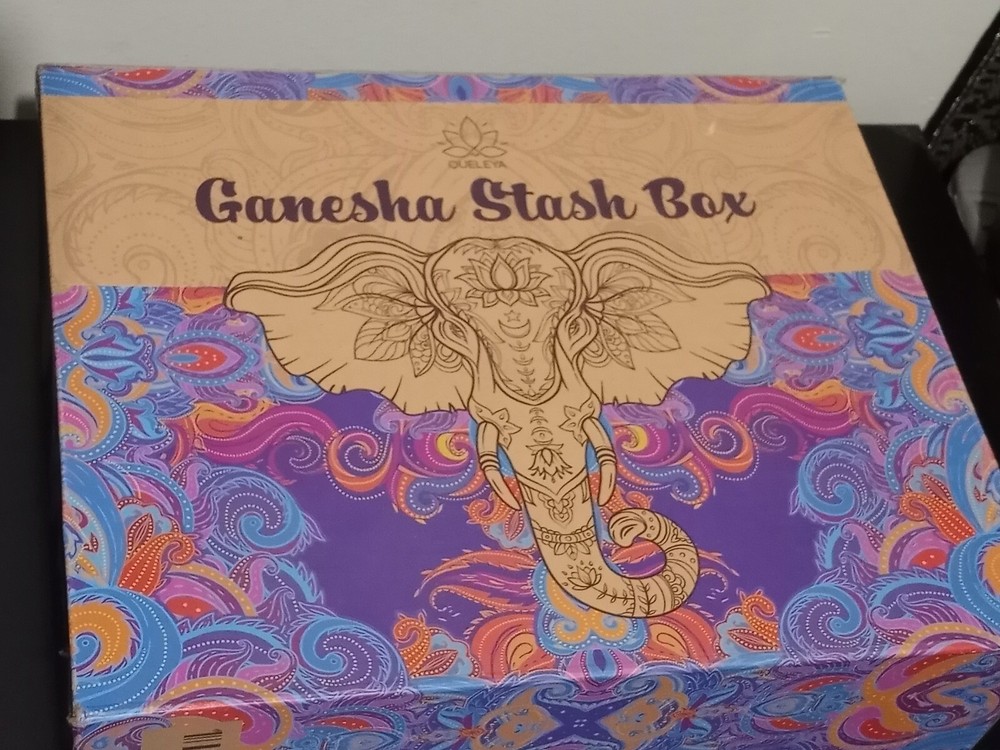 Bamboo Stash Box With Lock