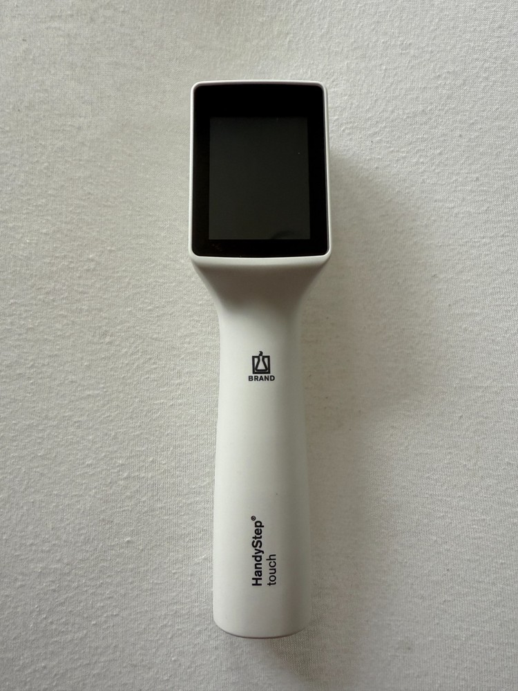 BRAND HandyStep Touch Electronic Repeating Pipette – Model 705200 – Touch Screen