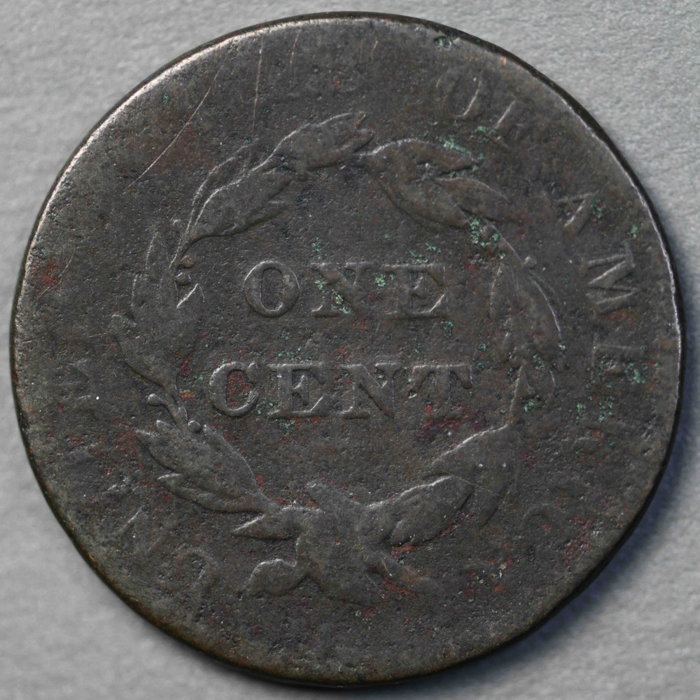 1822 Matron Head Large Cent Early Copper Type Coin