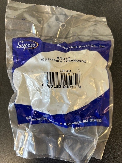 Supco AT013 Adjustable Thermostat