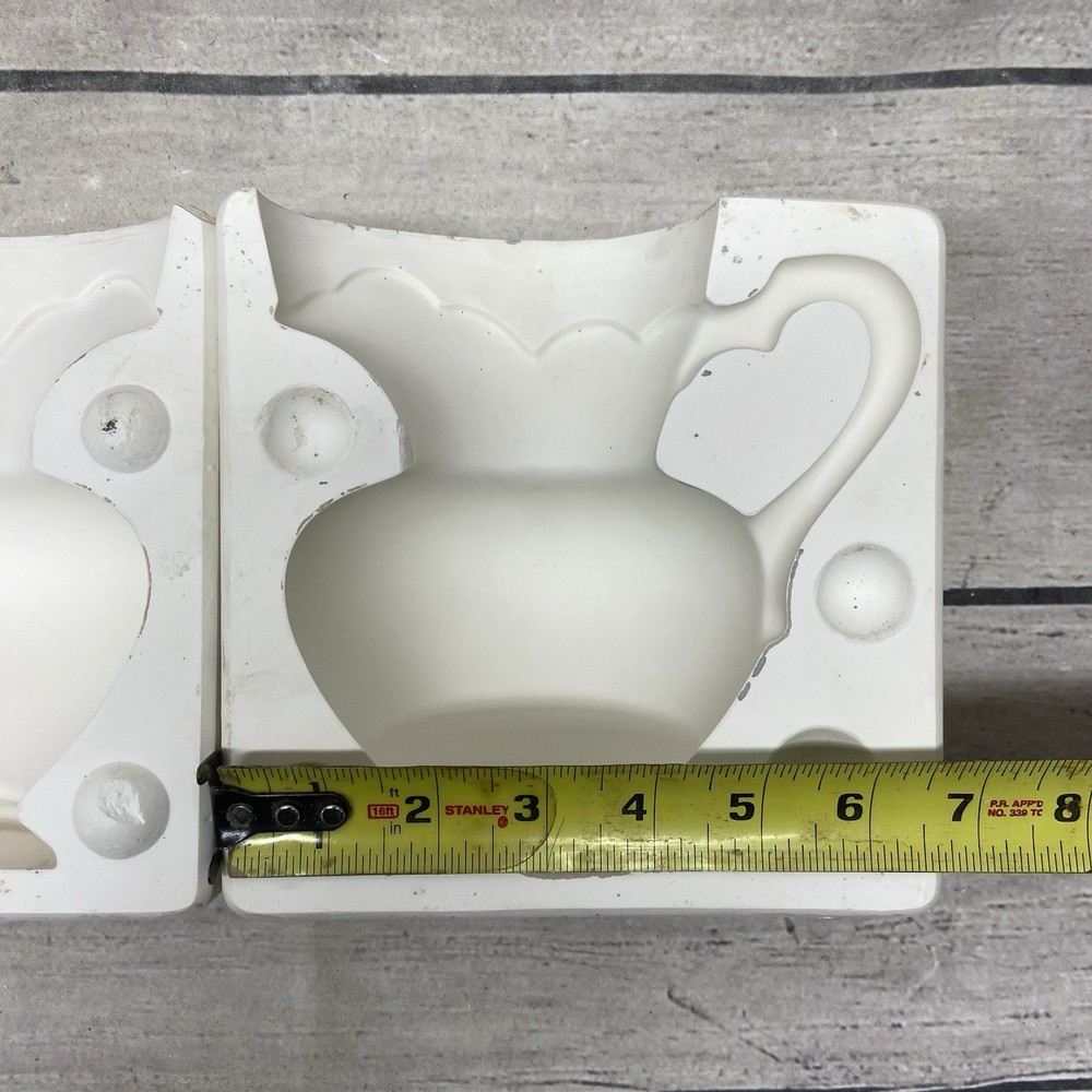 Unbranded Ceramic Casting Mold Pitcher #R581