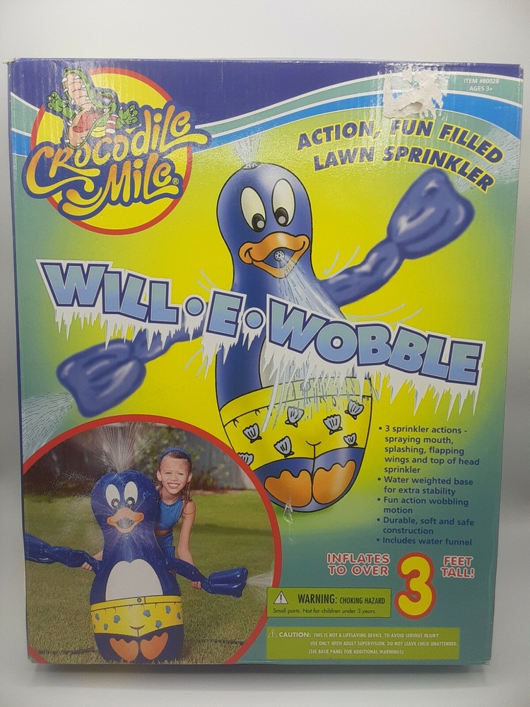 Crocodile Mile WILL -E-WOBBLE Sprinkler