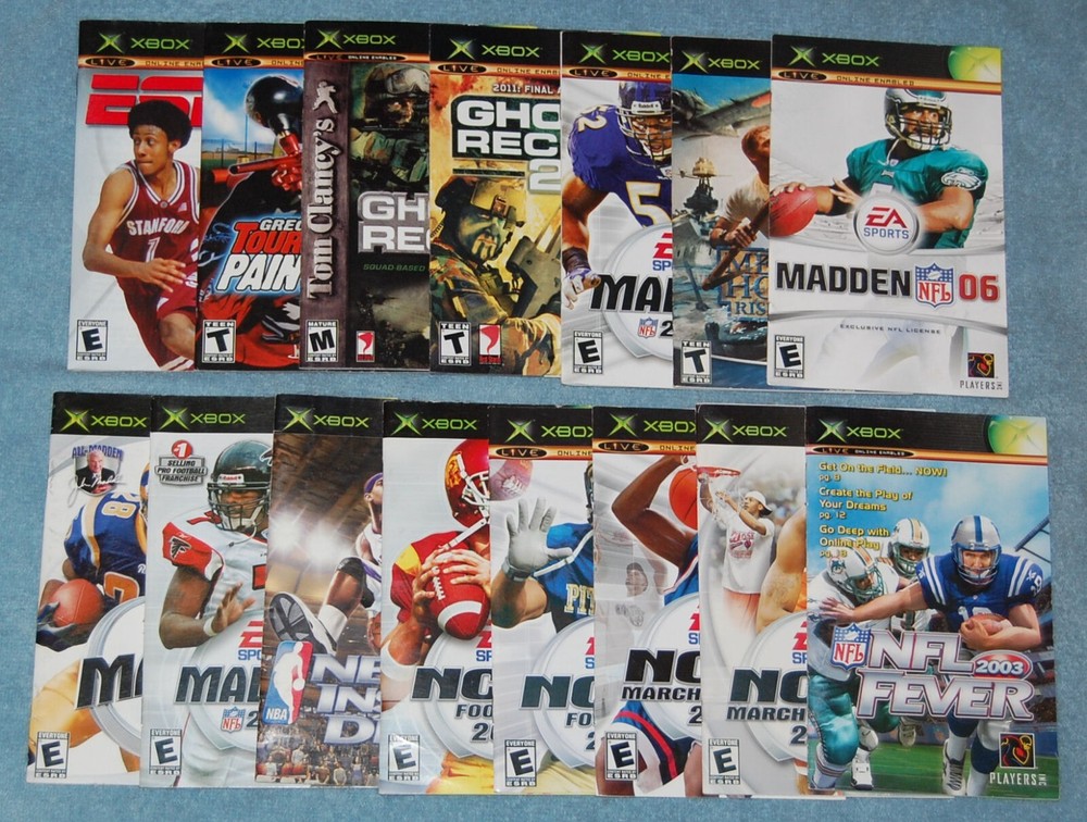 MX VS. ATV Unleashed Microsoft Xbox Manual (Manual Only)