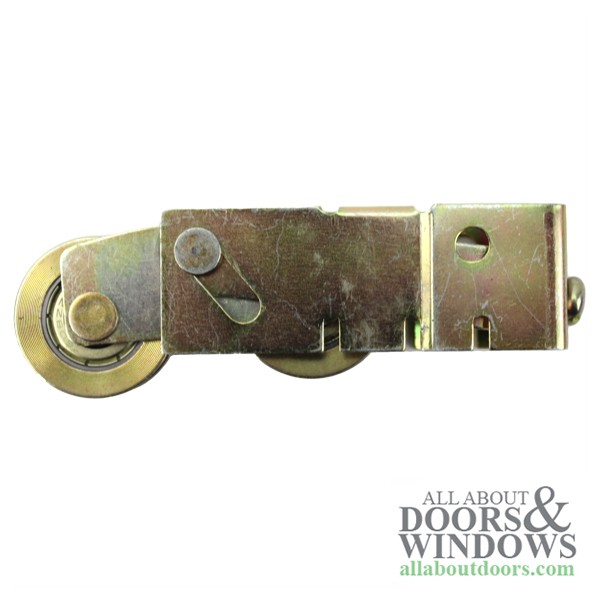Sliding Glass Door Roller Two Wheels Plain Back Case Dual Wheel Concave Roller