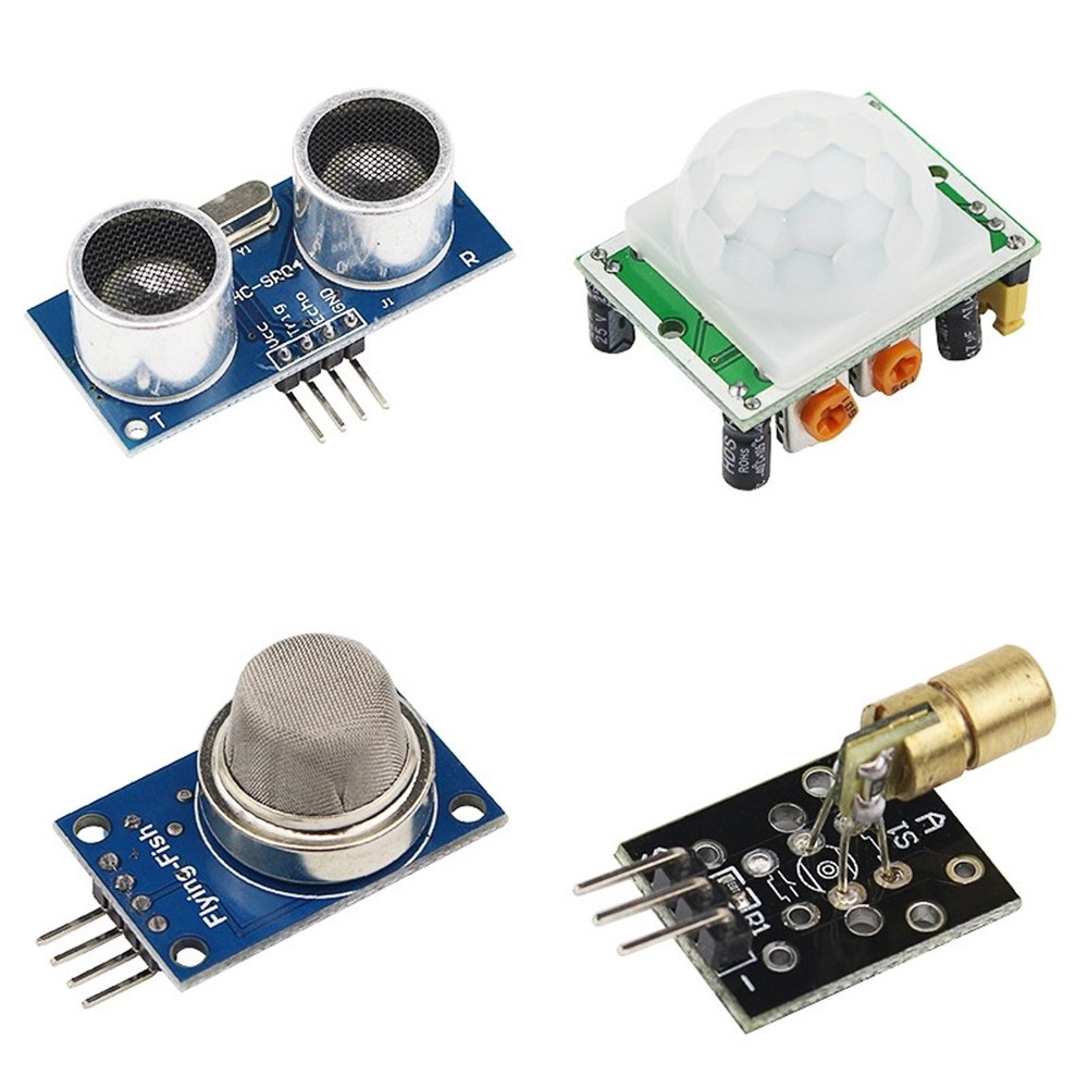 16Pcs Sensors Module Package Kit for Raspberry Pi 3 Raspberry Pi 2 Model B