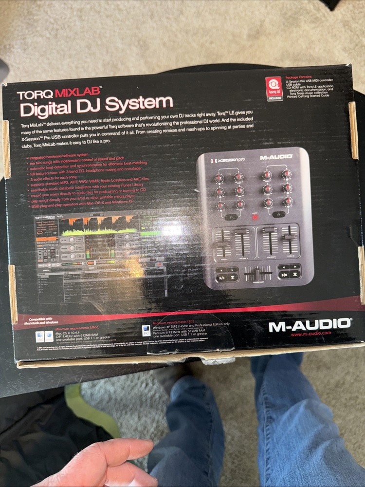 M-Audio Torq MixLab Digital DJ System M-AUDIO