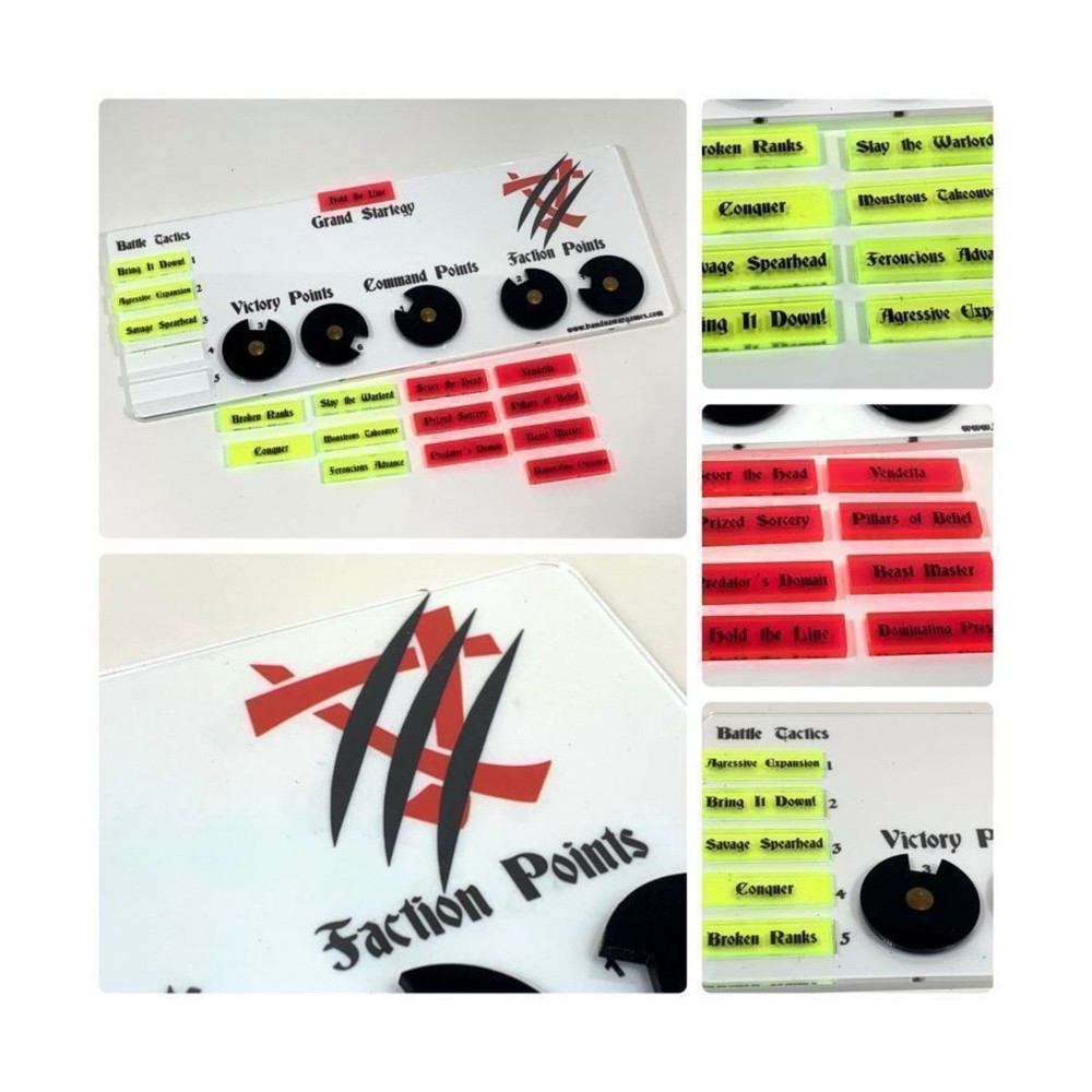 Bandua Warhammer Accessory Command Console AoS 3 Ed - Vermin New