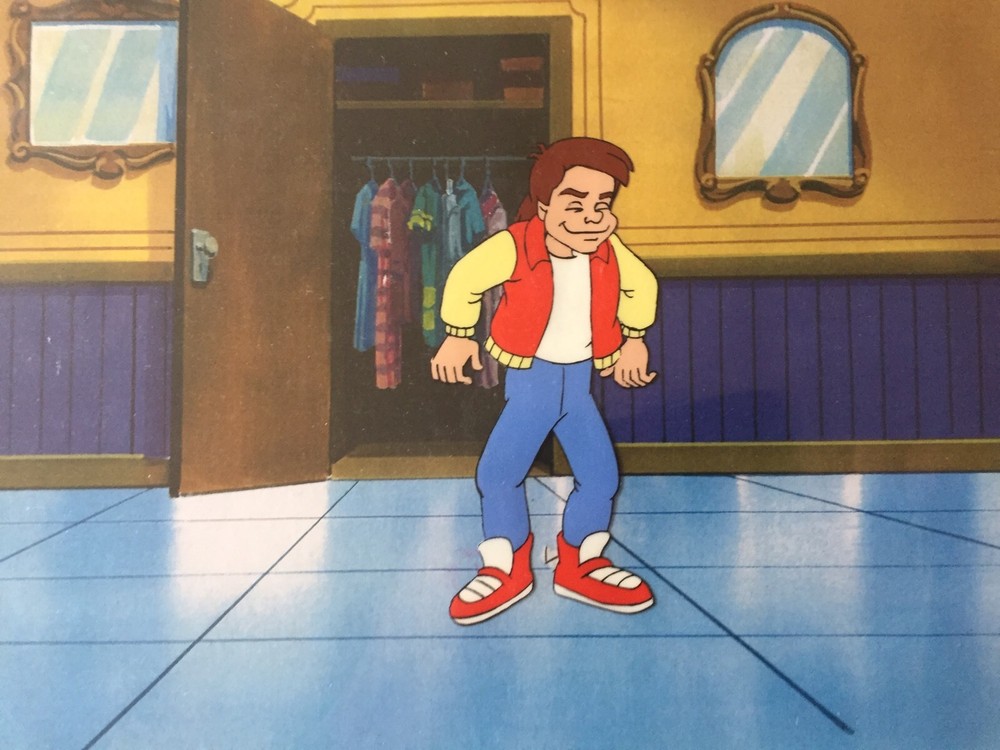BACK TO THE FUTURE ANIMATION PRODUCTION CEL
