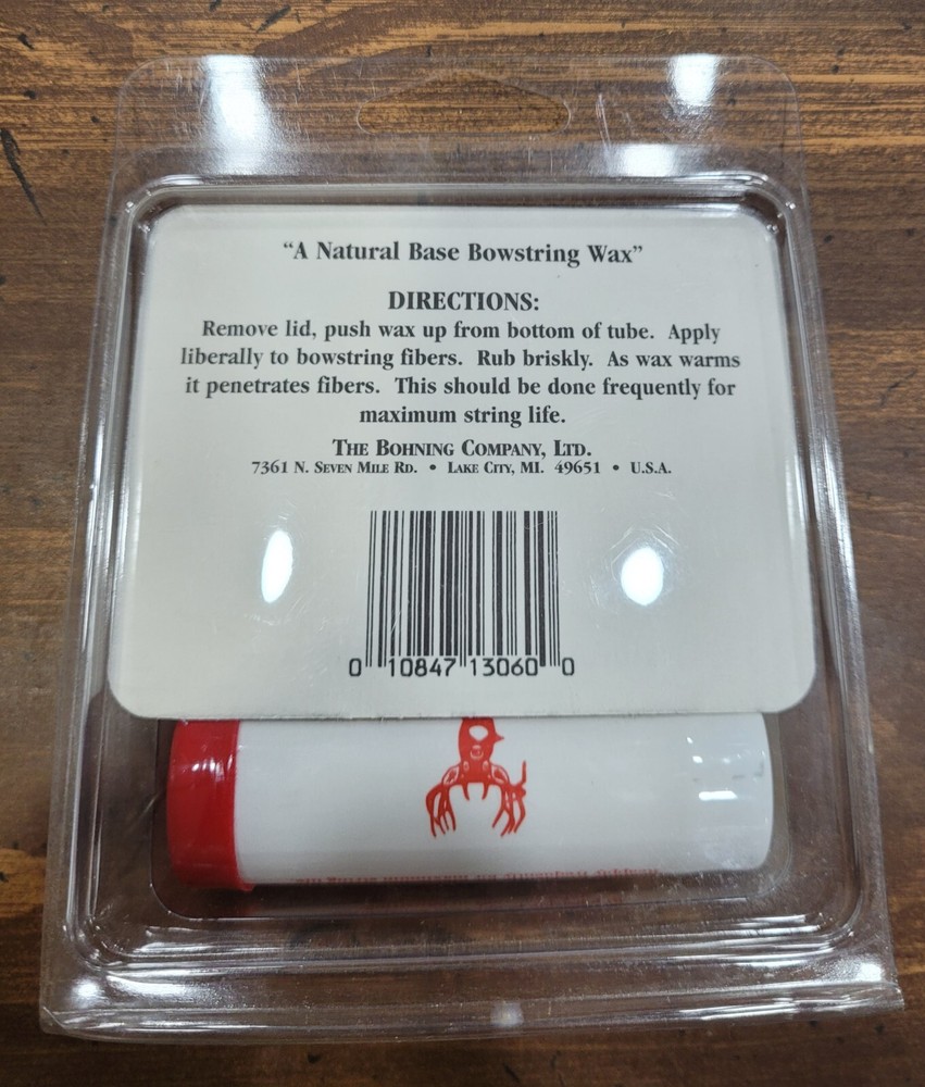 NIP Bohning Archery Tex-Tile Bow Wax