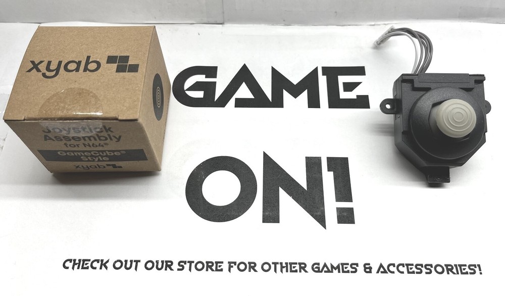 New Gamecube Style N64 Controller Joystick -Super Fast Response- Part Repair Kit