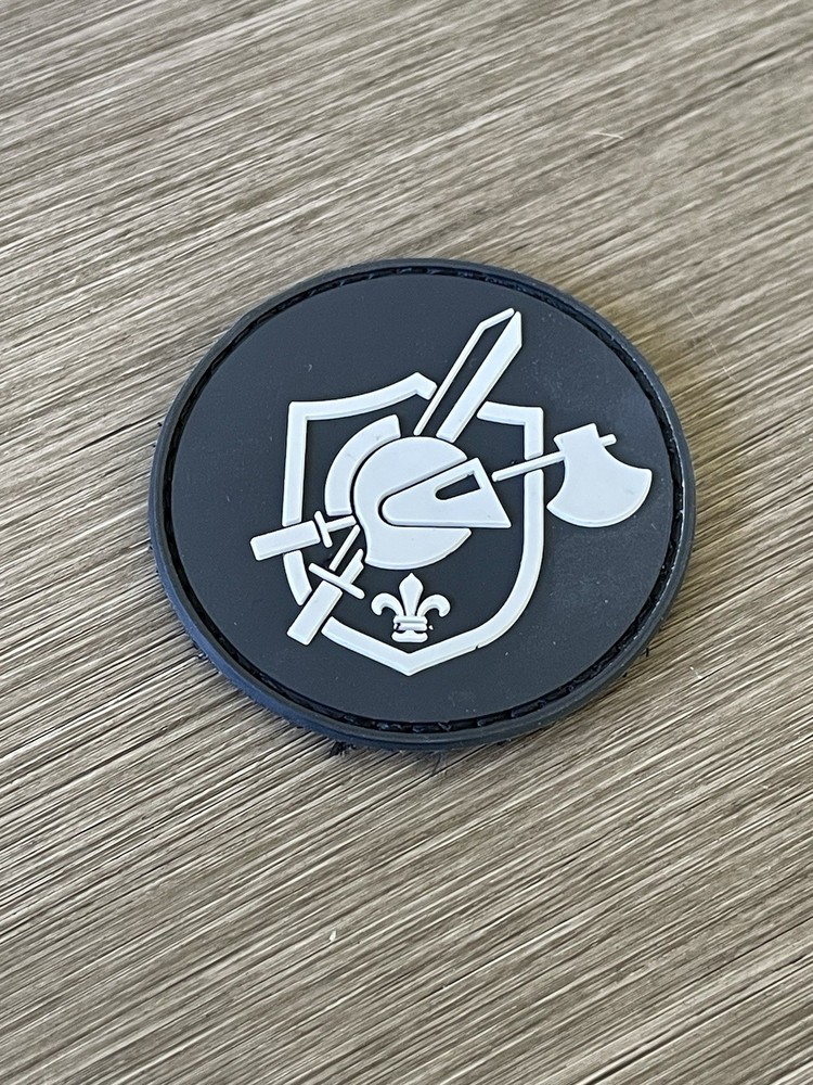 Knights Armament Patch KAC Crest Logo Black