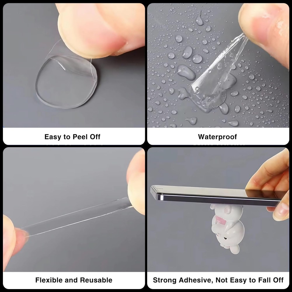 Clear Adhesive Putty Dots 450Pcs Removable