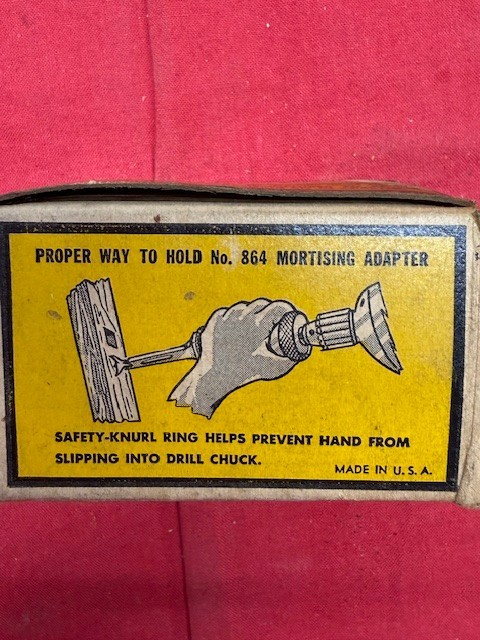 General Tools No. 864 Mortising Adapter - New, Old Inventory