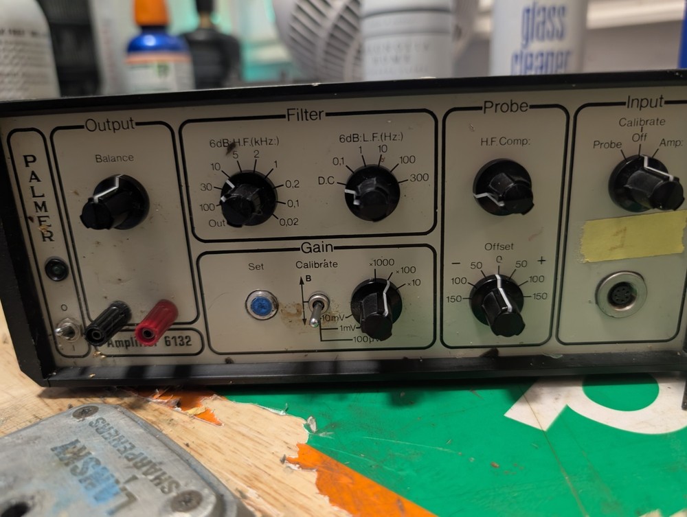 Palmer 132 Bioscience Signal Amplifier