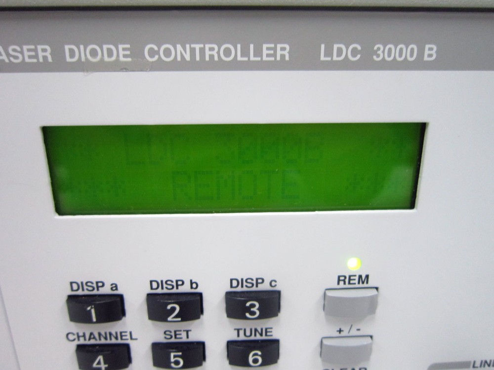 PROFILE LDC 3000 B LASER DIODE CONTROLLER LDC3000 WITH TE MODULE