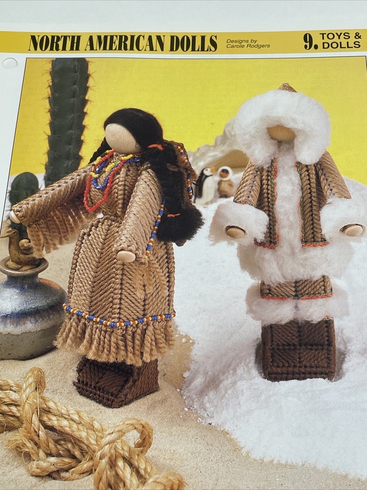 North American Dolls Annie's Attic Plastic Canvas Pattern