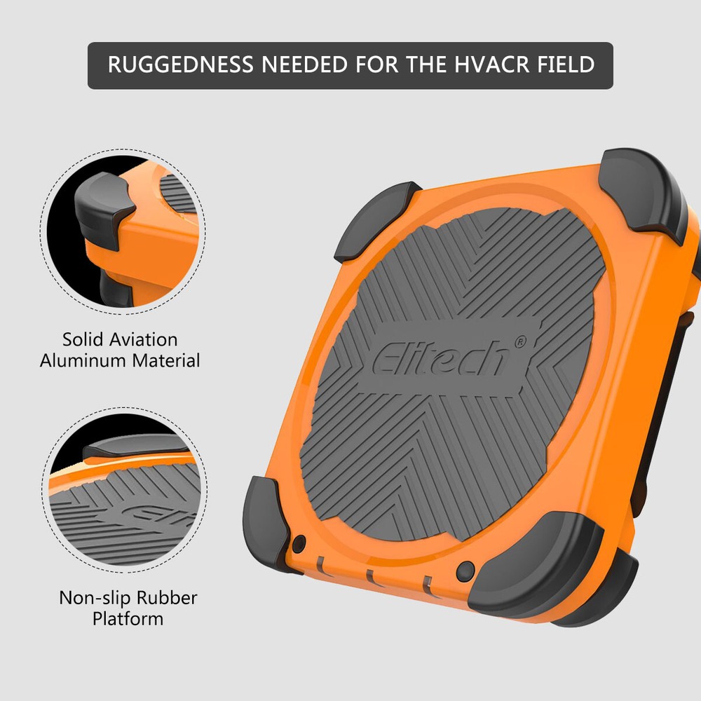 Elitech LMC-200A Electronic Refrigerant Scale Charging Digital Weight HVAC Tools