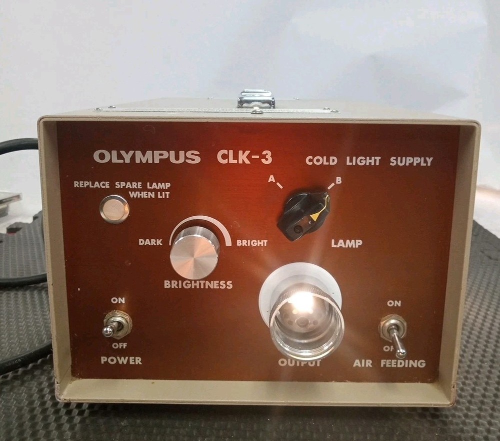 Olympus CLK-3 Cold Light Source - Working As Intended