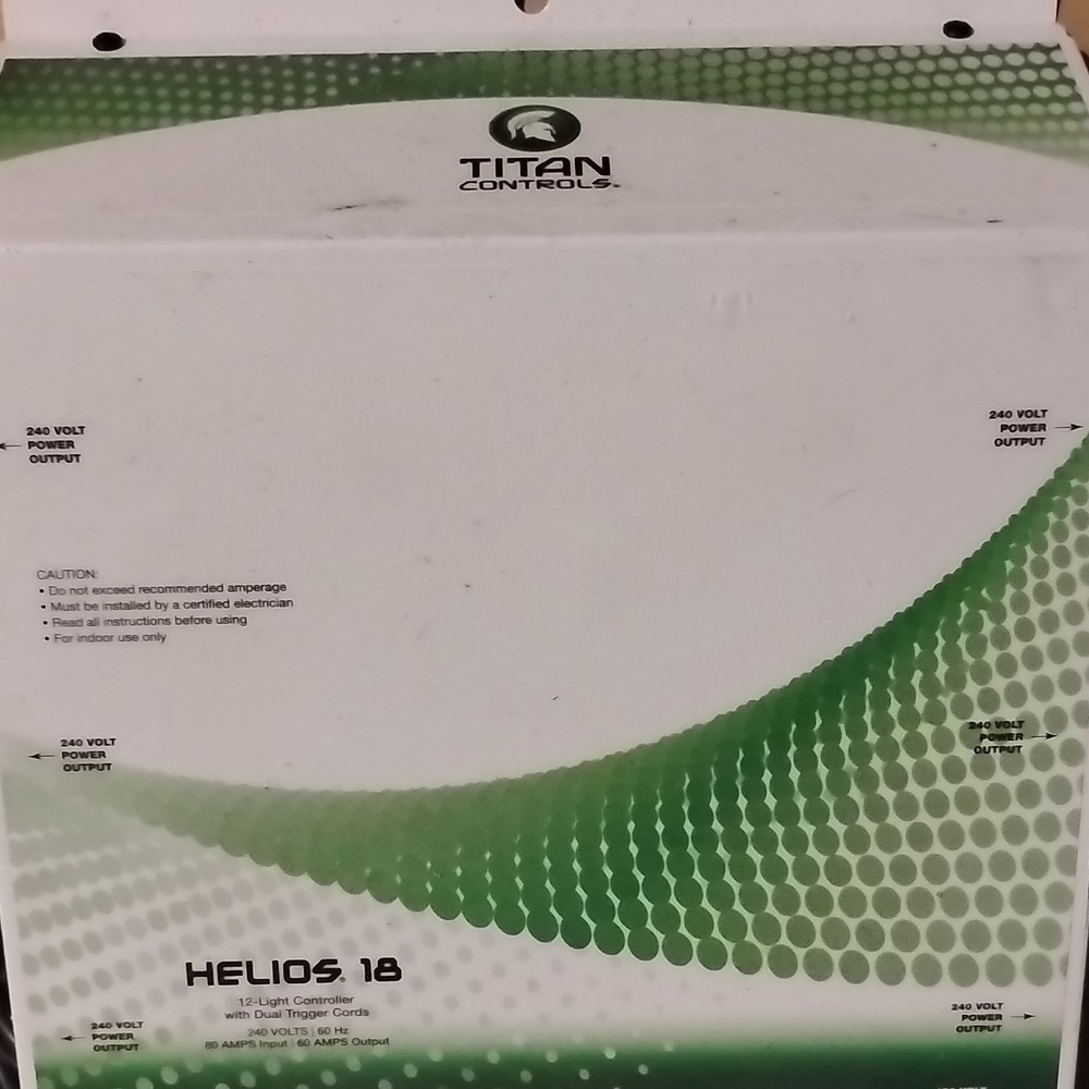 Titan Controls Helios 18 Light Controller for Grow Light, Dual Trigger Cords, 2…