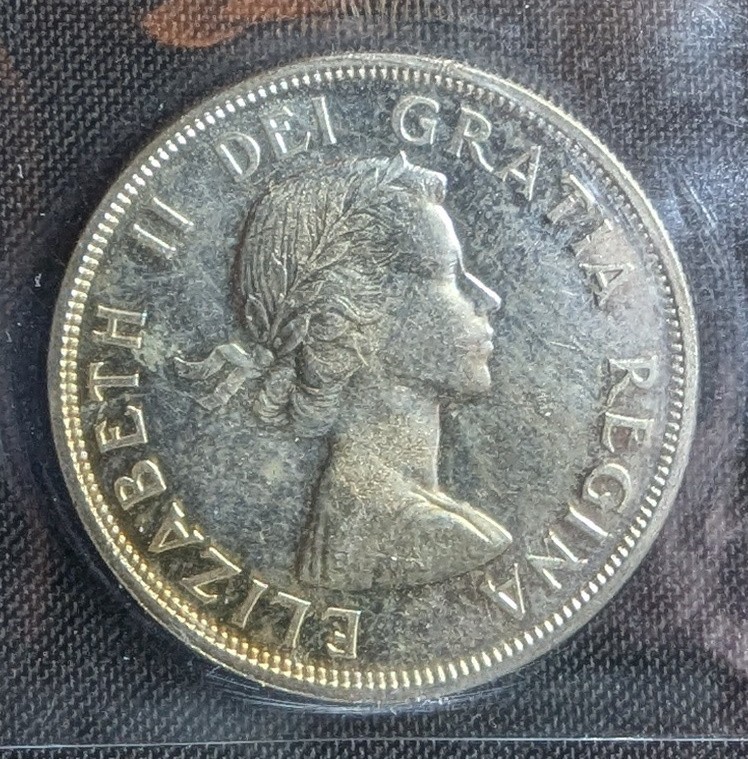 1960 Canada $1 - 80% Silver Dollar - MS63