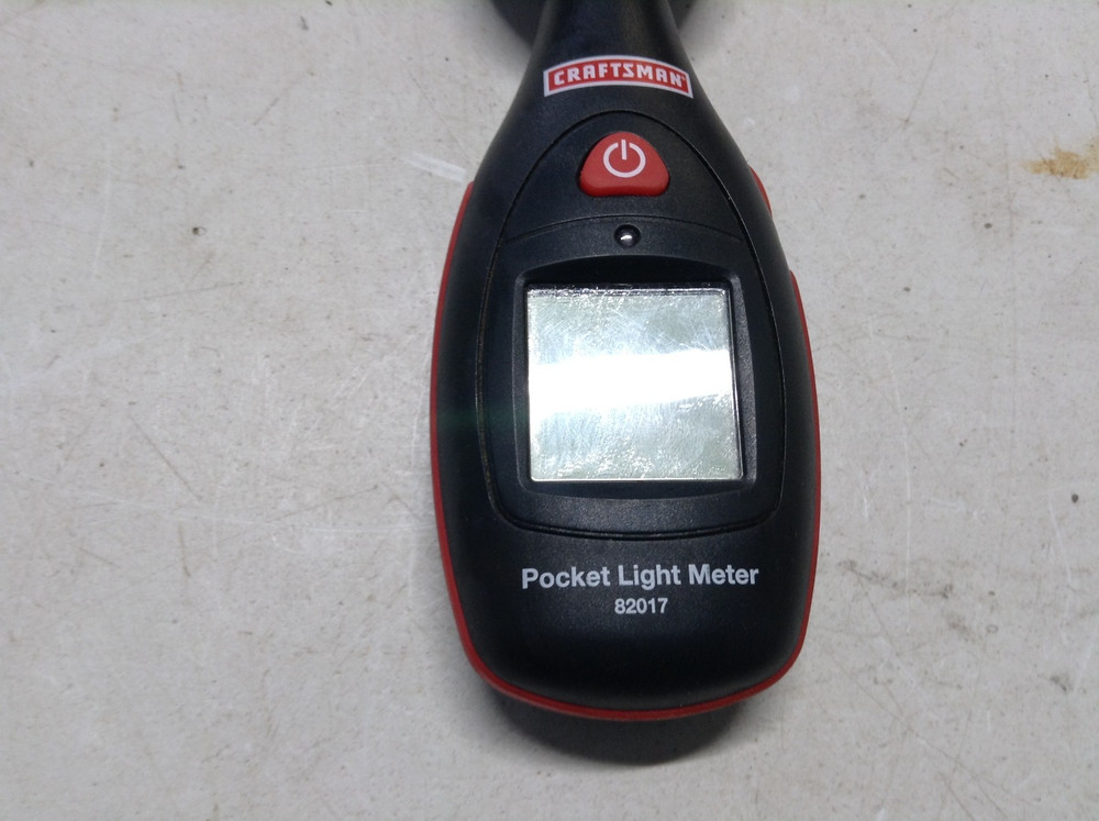 CRAFTSMAN POCKET LIGHT METER 82017 TESTED