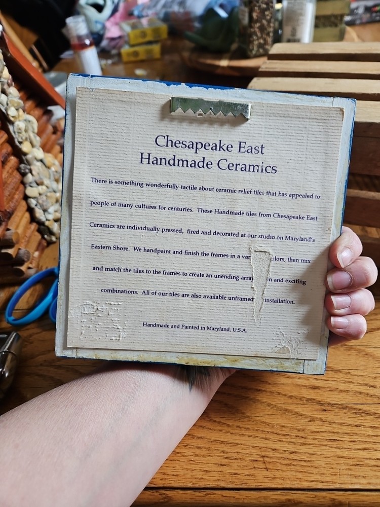 Chesapeake Handmade Ceramics Frog Tile