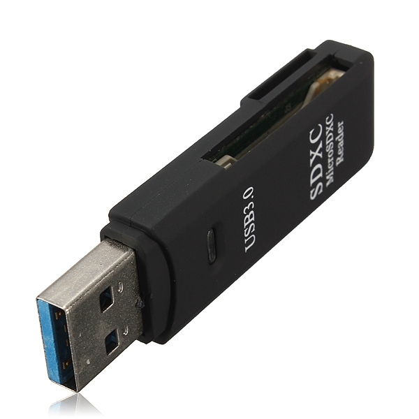 USB 3.0 Micro SD SDHC SDXC TF Memory Card Reader Writer Adapter For Notebook PC