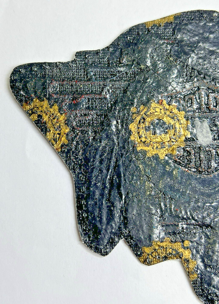 Authentic Vintage Harley-Davidson Wings Concho Feather Eagle Medium Patch Emblem