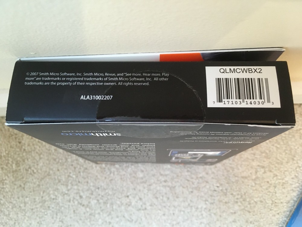 NEVER USED Smith Micro Revue software - STILL IN ORIGINAL BOX