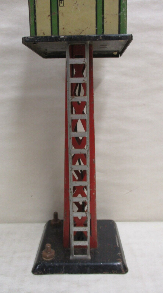 Vintage Marx #413 O Scale Lighted Switchman Yard Tower for Model Train Set