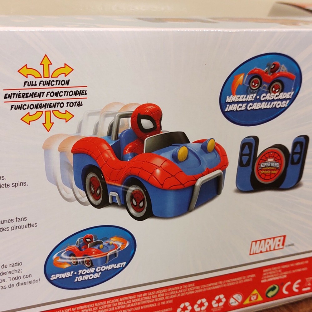Remote Control Marvel Super Hero Adventures Spiderman Buggy Car RC