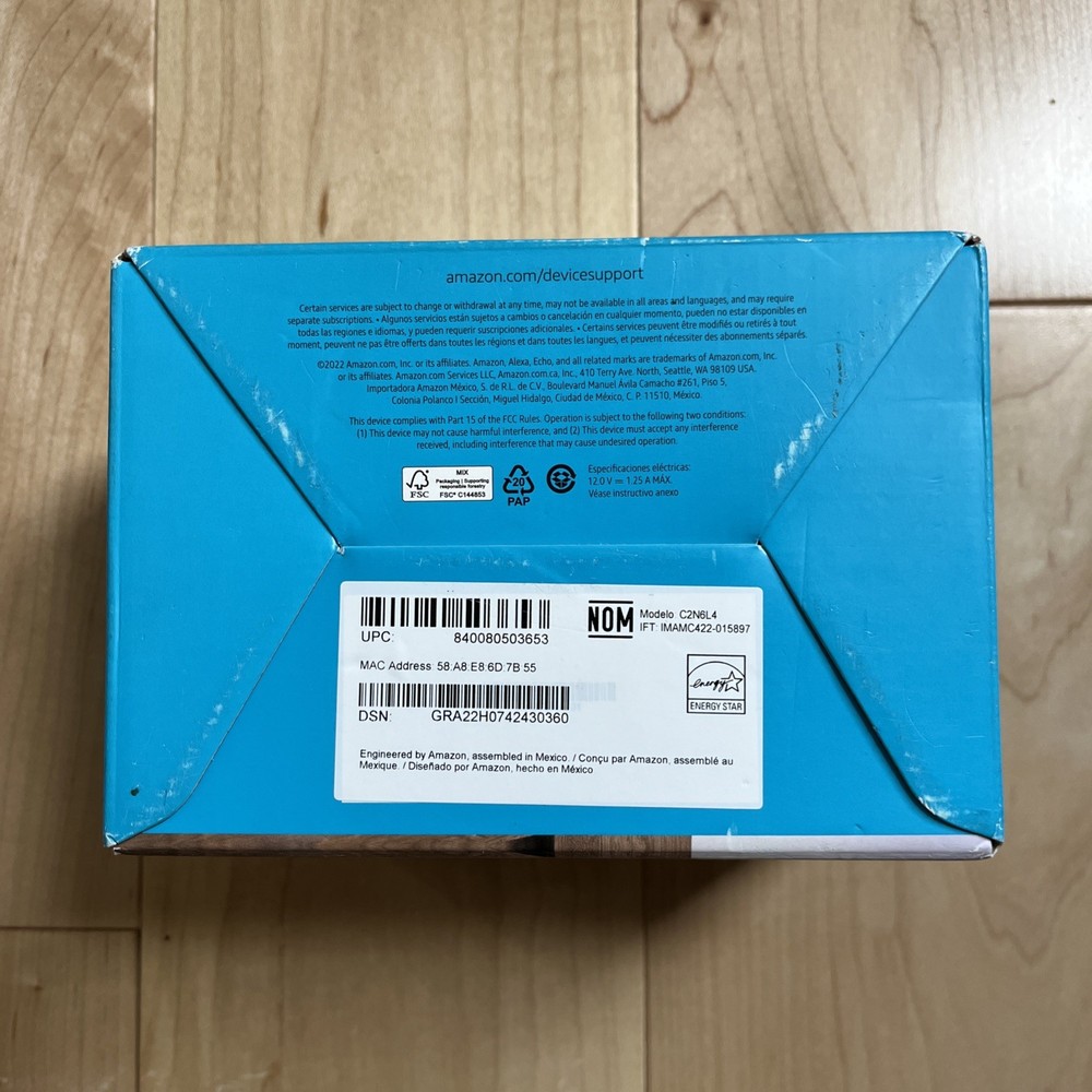 Amazon Echo Dot 5th Gen. Smart Speaker - Charcoal