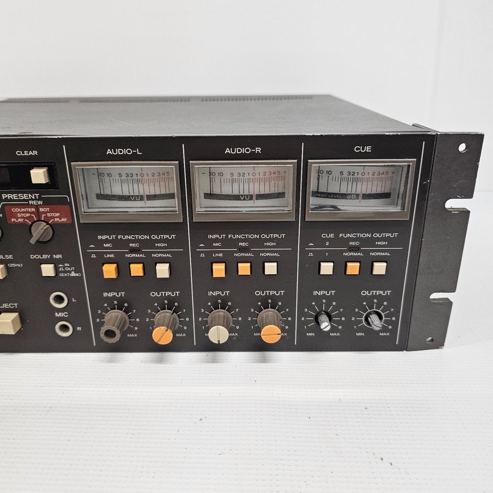 Tascam 133-B Multi-Image Cassette Deck Recorder Meter (as-is partial tested)