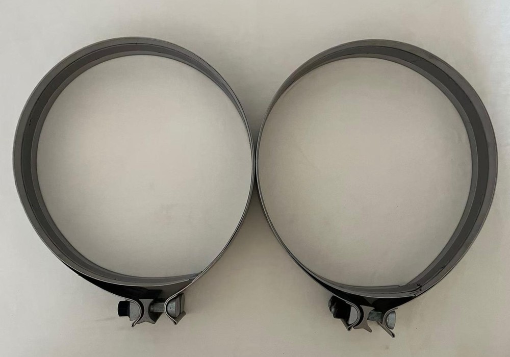 2pcs Replace DDE A6809950302 Diesel Particulate Filter DPF Pipe Clamps