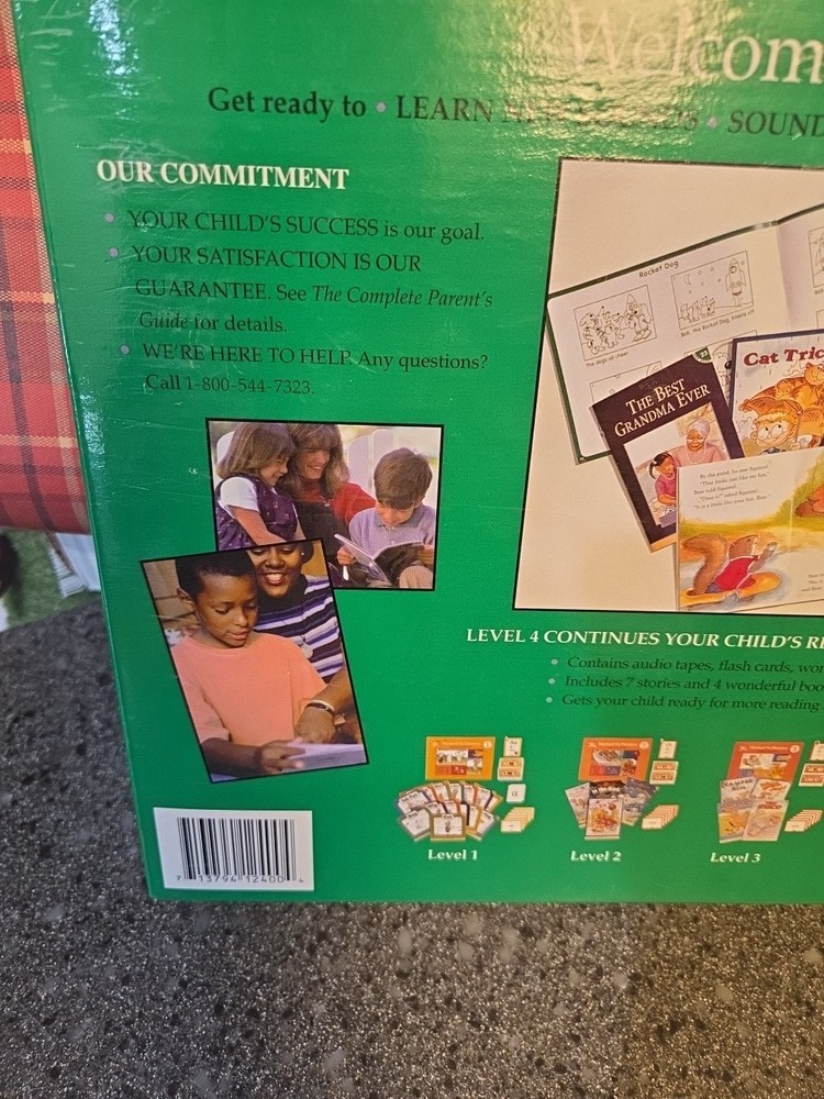 Hooked On Phonics- Level 4- Open Box But Brand New