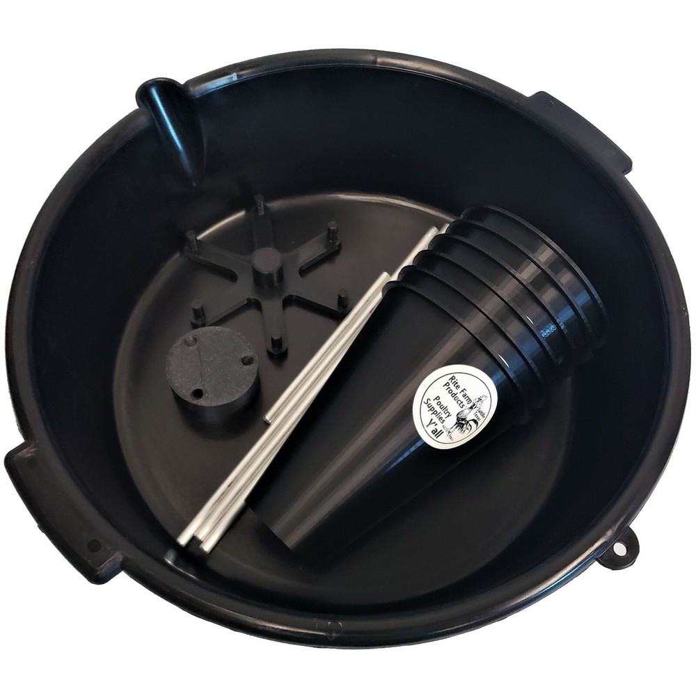 QUAIL RESTRAINING 6 CONE ROTARY PROCESSING STATION ROTATING TOWER STATION KILL