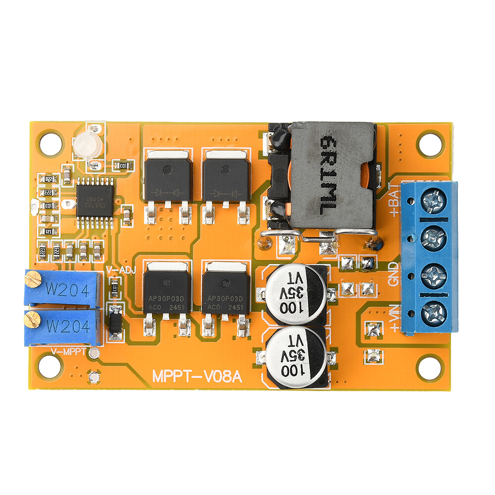 5A 100W MPPT Solar Charging Panel Regulator Controller 9V 12V 24V Auto Switch