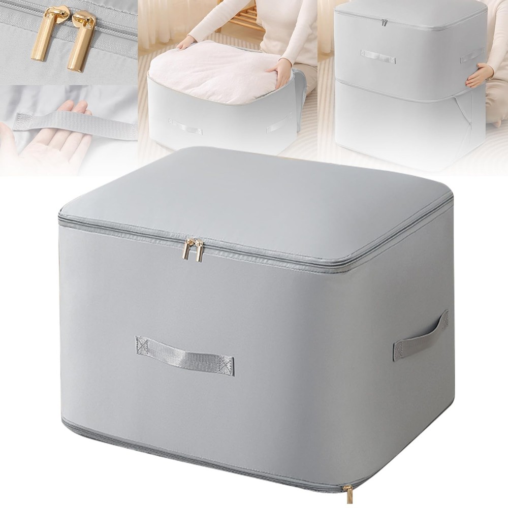 Ultra Space Saving Self Compression Storage Bags for Organizer, Large Heavy D...