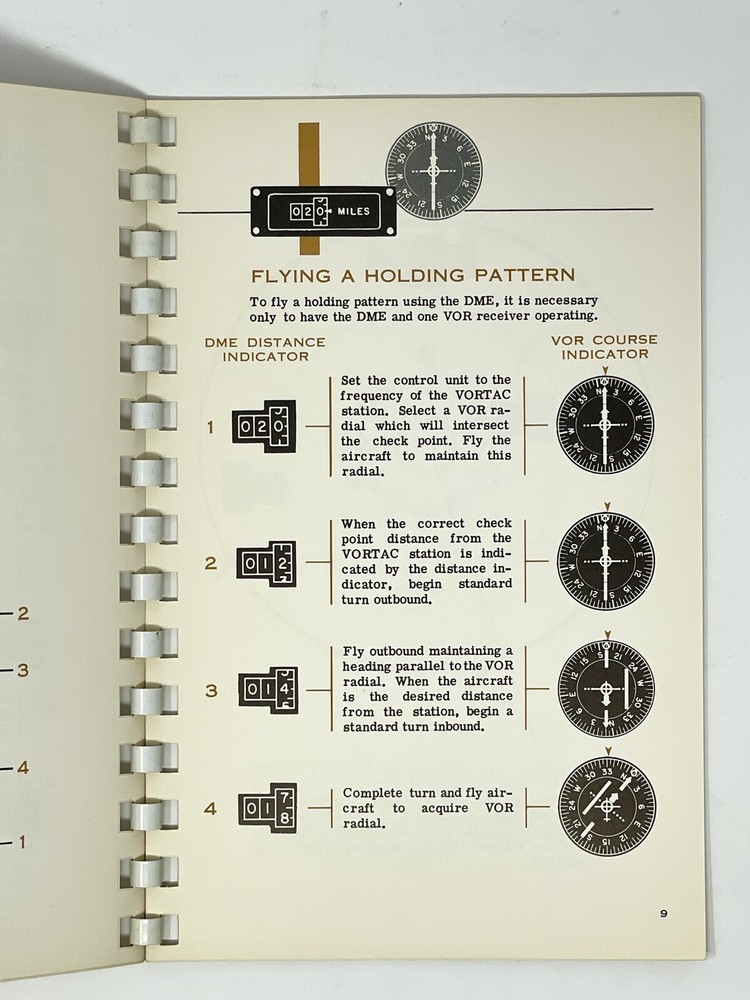 Collins 860E-1 DME Pilot’s Guide Vintage Transceiver Manual