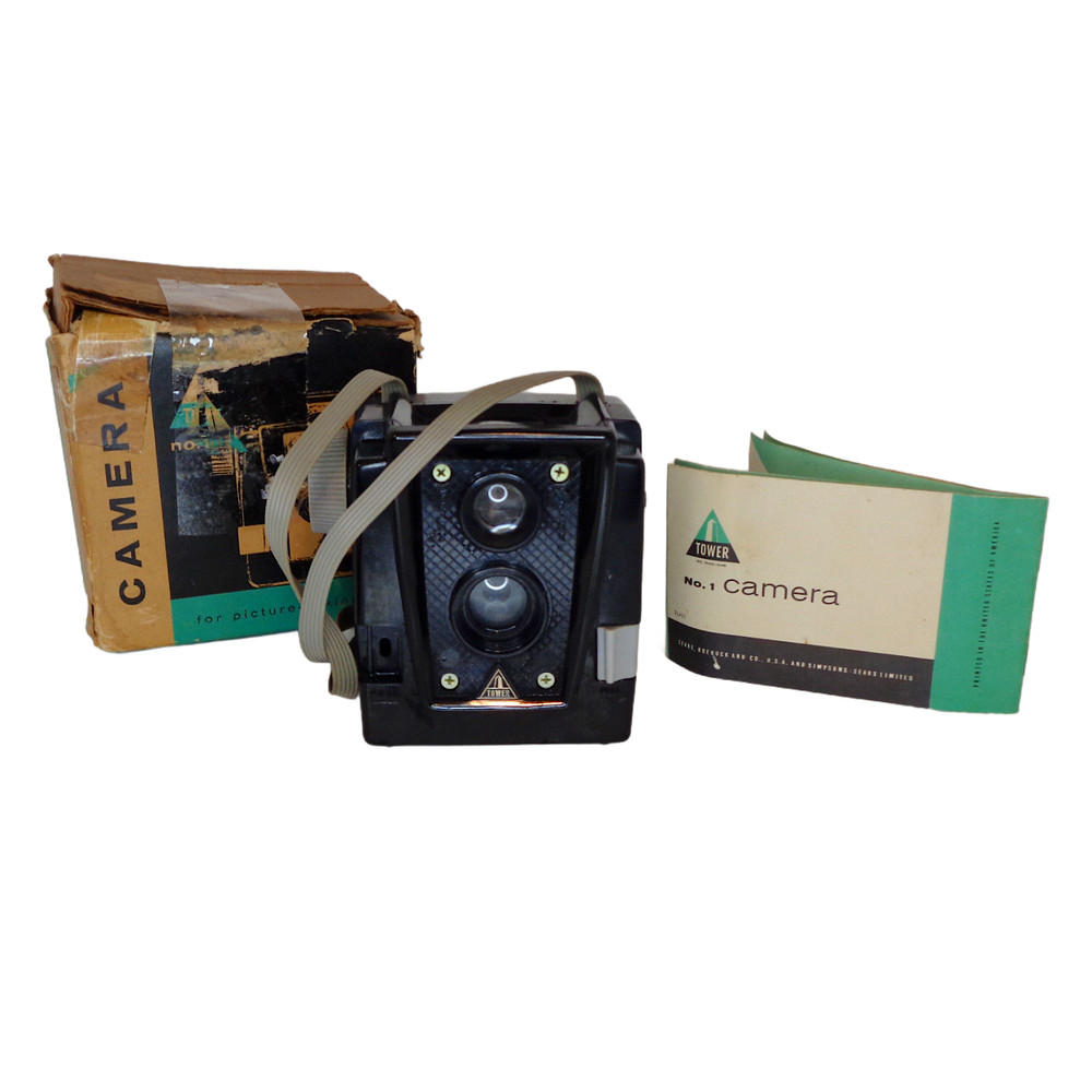 Vintage Sears & Roebuck Co. Tower Box Camera Untested