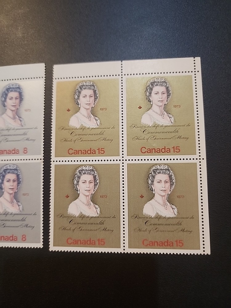 QWEEN ELIZABETH POSTAGE STAMPS BLOCKS MNH OG