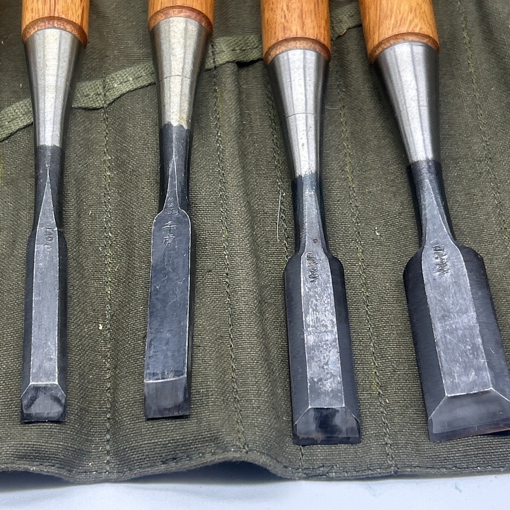 Vintage Japan Wood Working Tools US ROLL TOOL & ACCESS