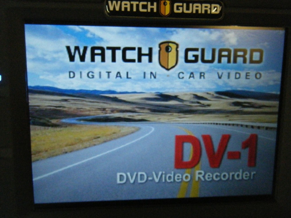 WATCHGUARD DV-1 IN-CAR VIDEO SYSTEM . REFURBISHED BY ELECTRONIC TECHS