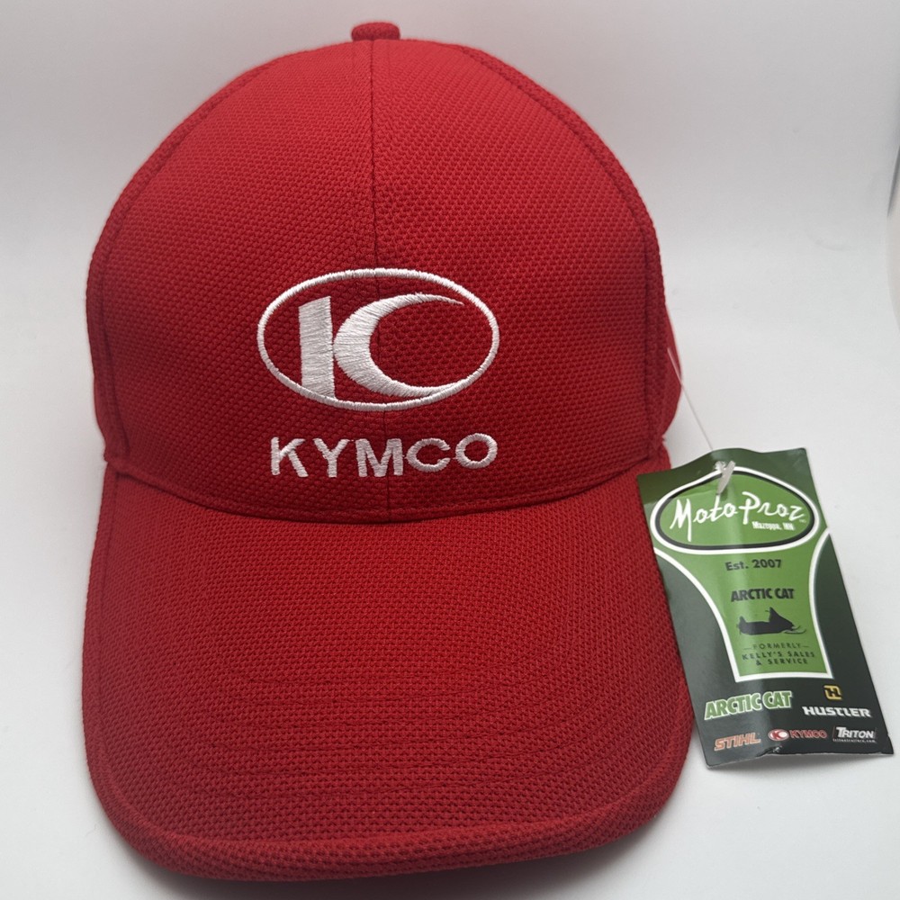 KYMCO TAIWAN MOTORCYCLE STRAPBACK HAT CAP 50th ANNIVERSARY