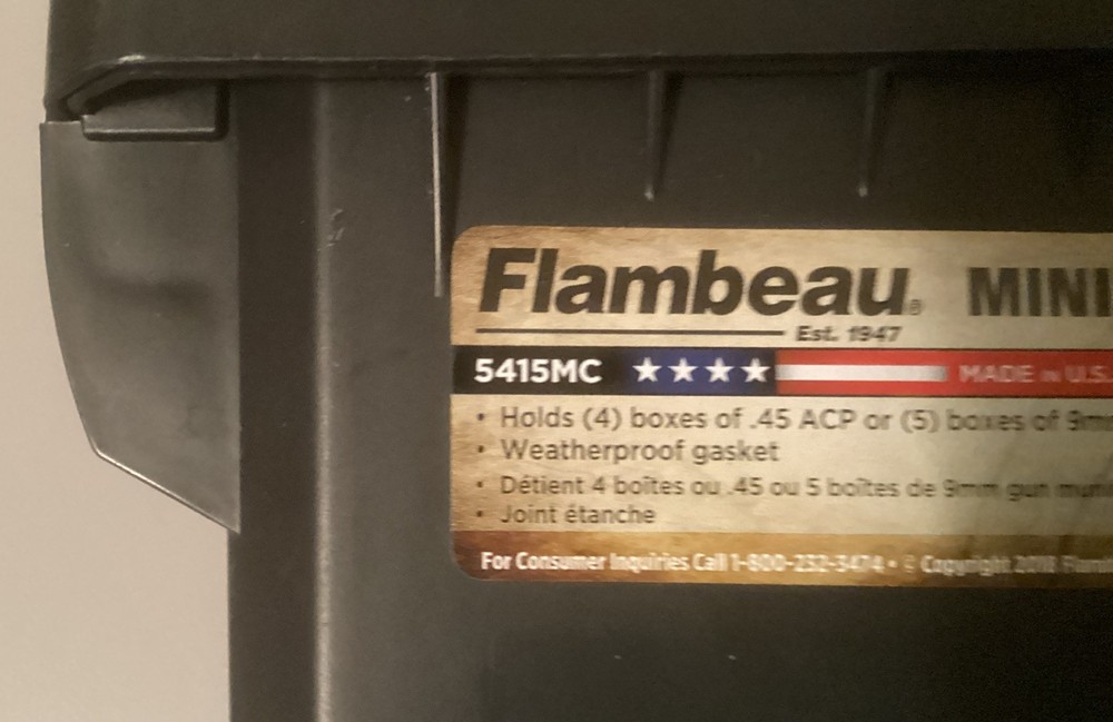 Flambeau Small Ammo Box 5414 MC