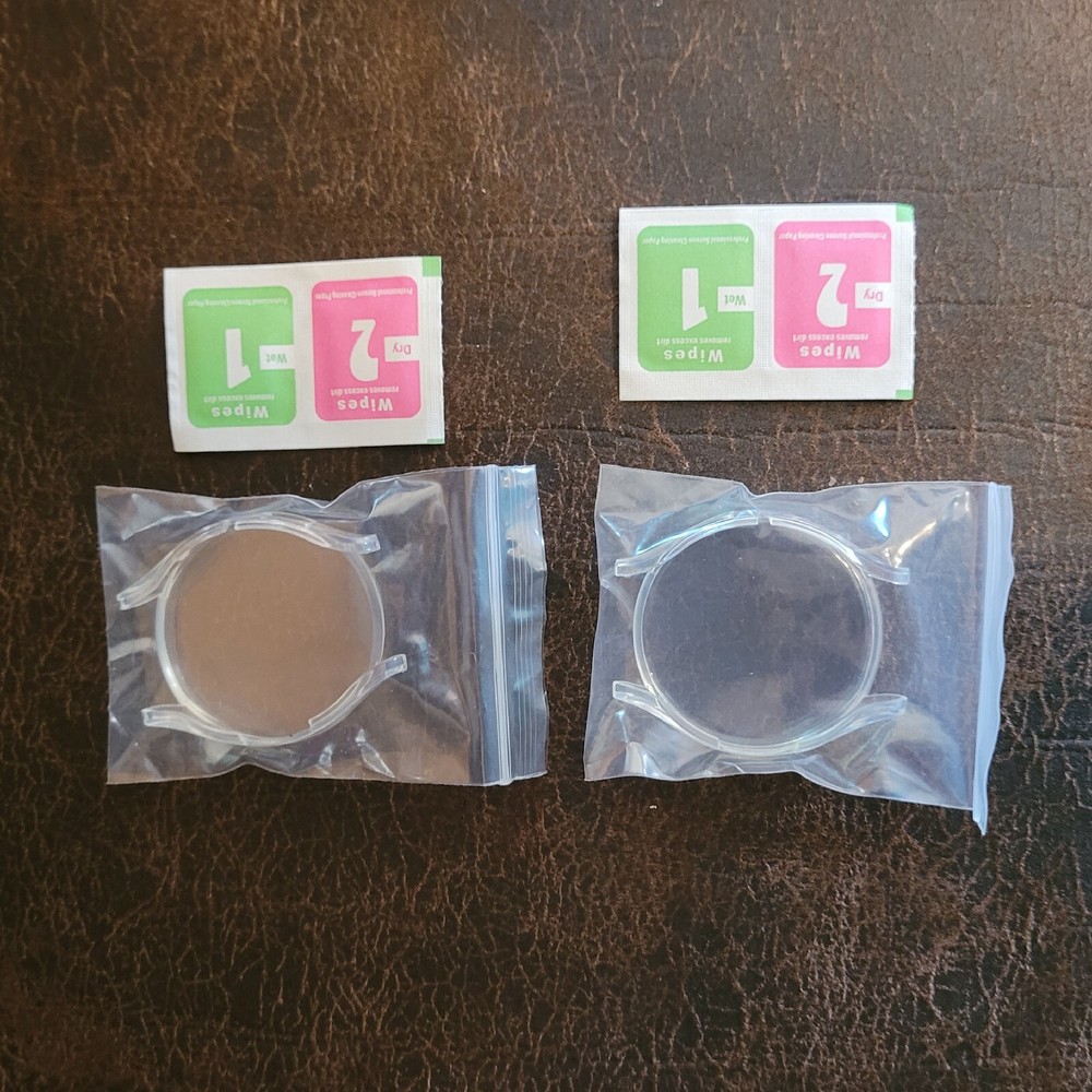 Goton 2 Pack Clear screen protector for Galaxy Watch 4 or 5 