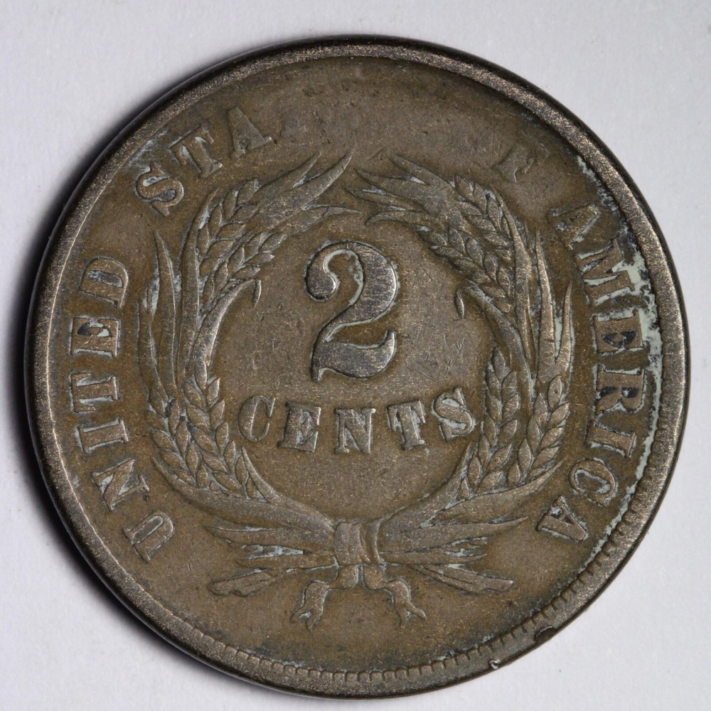Two Cent Piece Mint Error E246 T