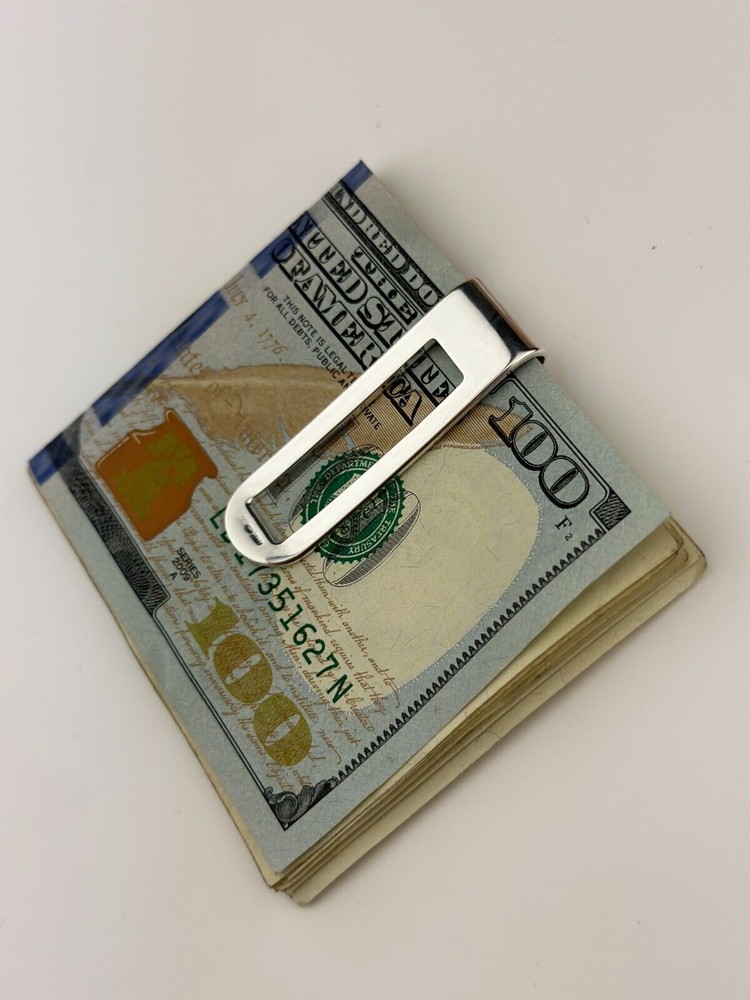 925 Sterling Silver Money Clip
