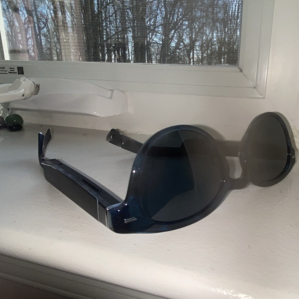 Amazon Echo Frames Round Smart Glasses Bluetooth USB ZE2P4V